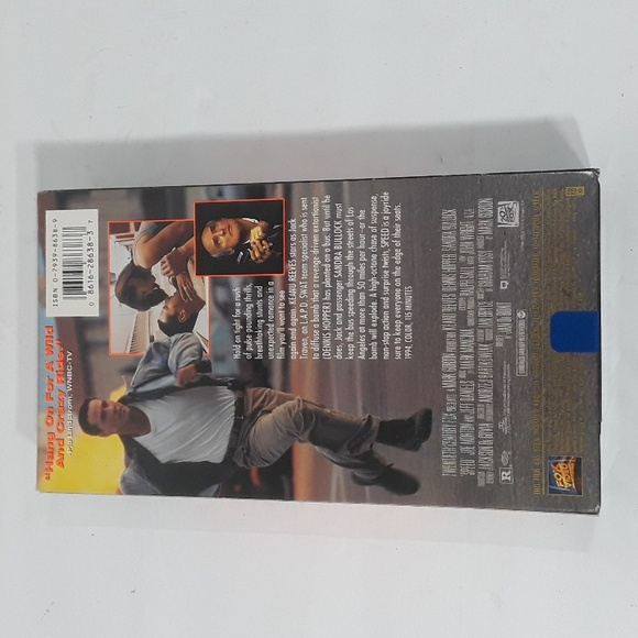 Vintage 1990s Speed VHS Movie Tape Keanu Reeves Film - Picture 2 of 3